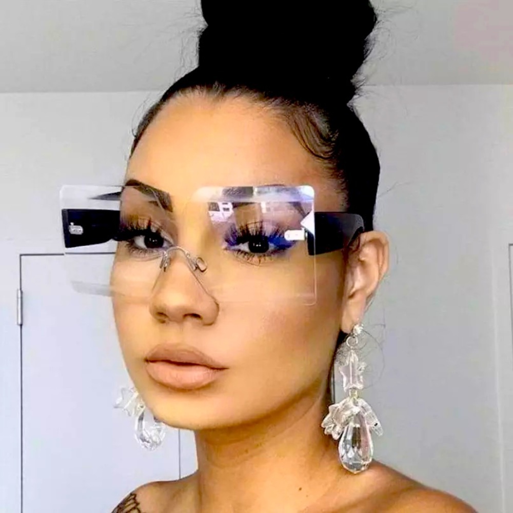 Rimless Shades (Clear)